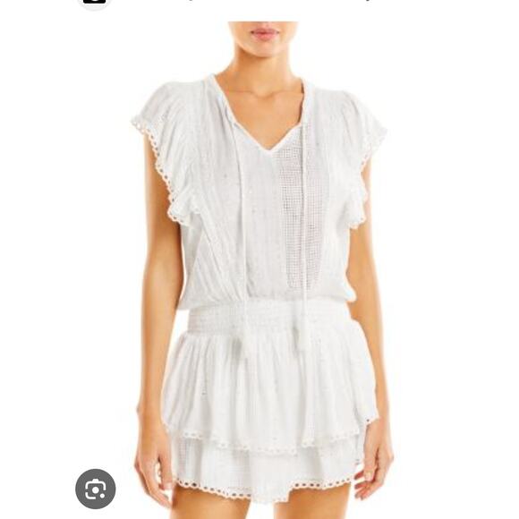 Surf Gypsy White Swim Cover-Up - Picture 1 of 14